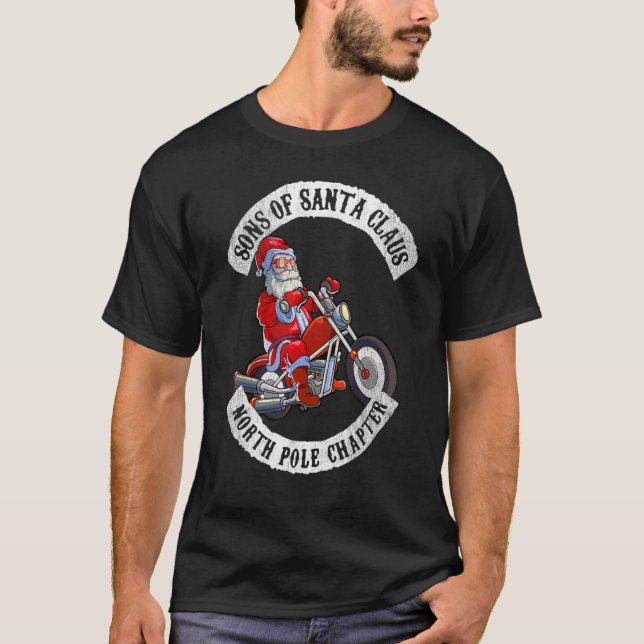 Söhne des Weihnachtsmannes, das Kapitel Santa B de T-Shirt (Vorderseite)