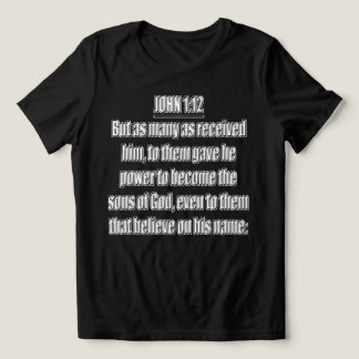 Söhne Gottes Johannes 1 12 KJV Shirt
