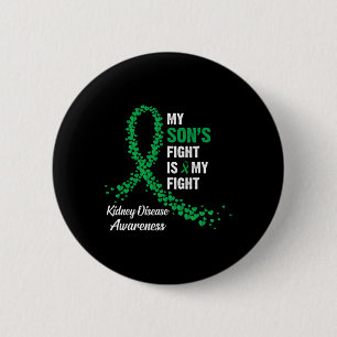 Söhne kämpfen gegen meine Nierenerkrankung Button