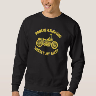 Söhne von Alzheimer, wo ist mein Fahrrad Sweatshirt
