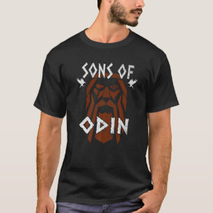 Söhne von Odin Vikings Valhalla Viking T-Shirt