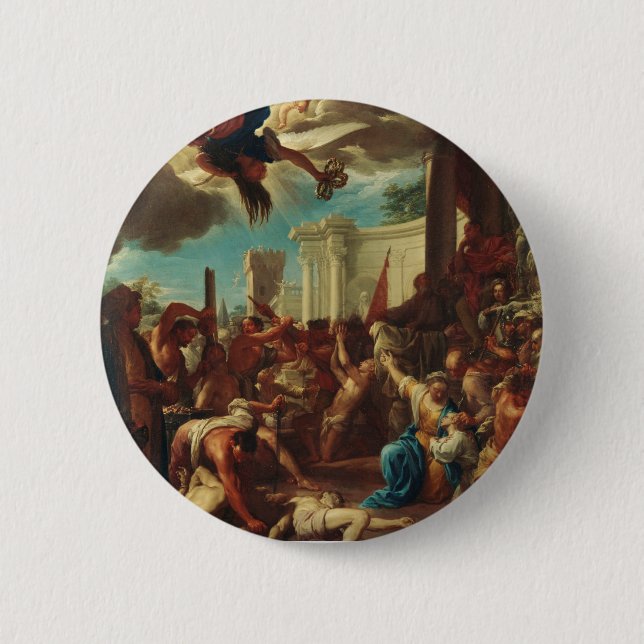 Söhne von Saint Felicitas Button (Vorderseite)