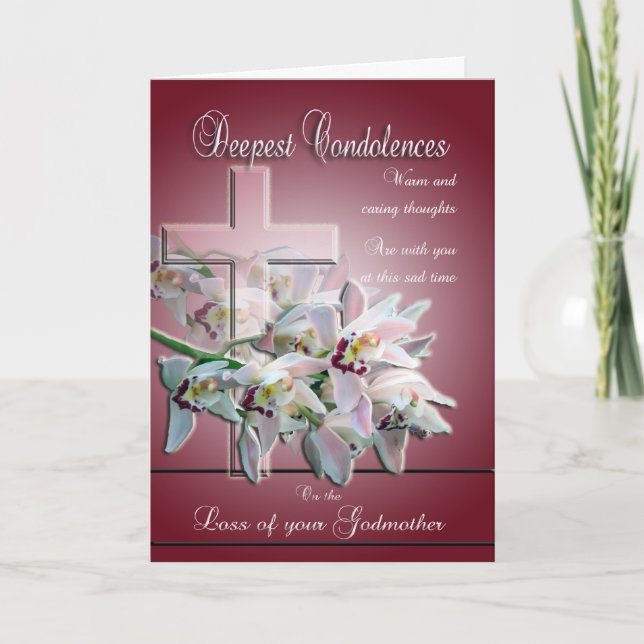 Söhnenverlust - mit tiefstem Beileid Karte (Vorderseite)