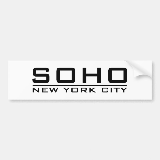 SOHO AUTOAUFKLEBER (Vorne)