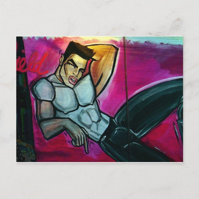 Soho Hunk Postkarte (Vorderseite)