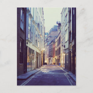 Soho London Street-Szene Postkarte