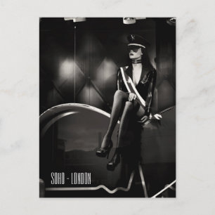 Soho, London urban, British Show Postkarte