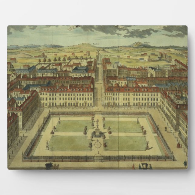 Soho oder King's Square für 'Stow's Survey of Lond Fotoplatte (Vorderseite)