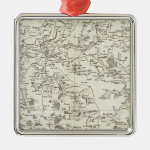 Soissons Silbernes Ornament