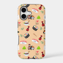 Soja in Liebe niedlich-gelb Kawaii Sushi