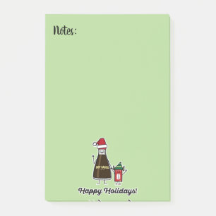 Soja Sauce Flasche Kind Weihnachten Weihnachten Post-it Klebezettel