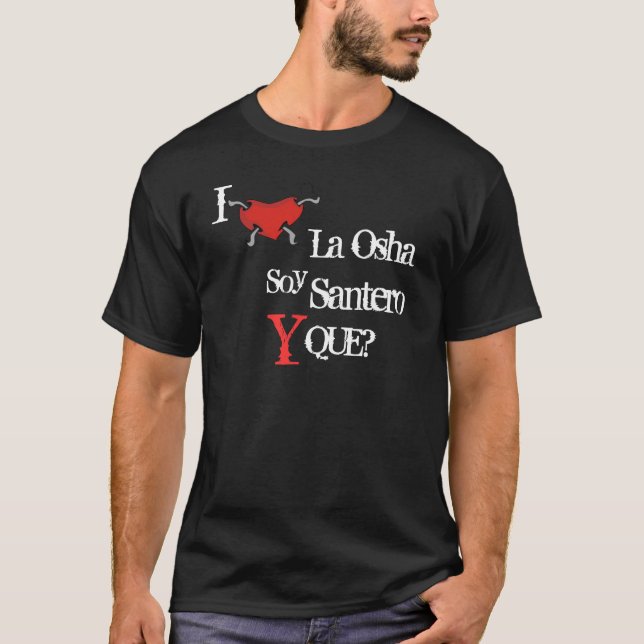 Sojabohnenöl Santero Y Que? T-Shirt (Vorderseite)