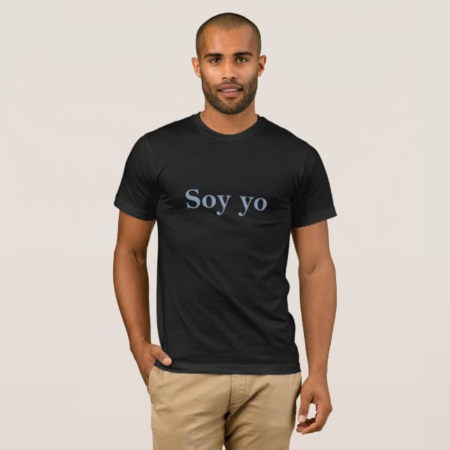 Sojabohnenöl Yo (es ist ich) T-Shirt (Vorne ganz)