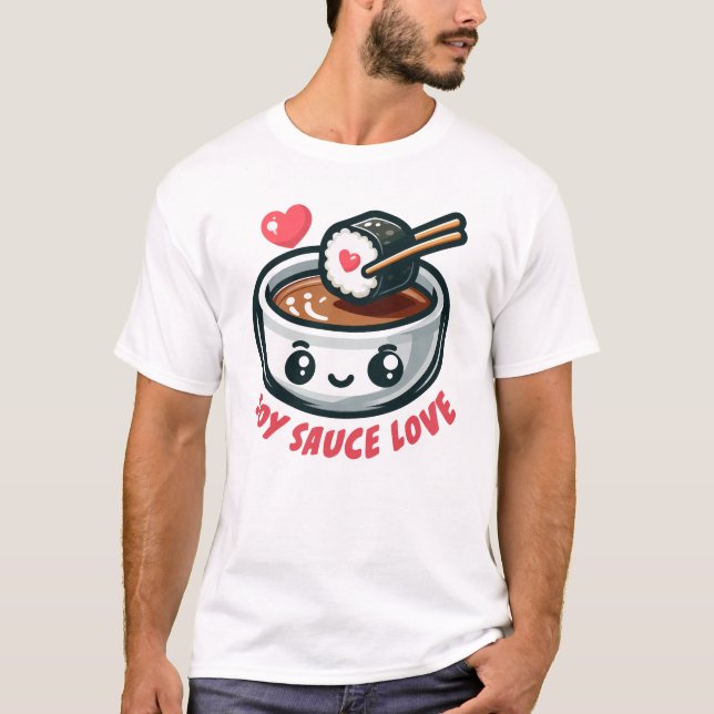 Sojasoße Liebe T - Shirt (Vorderseite)