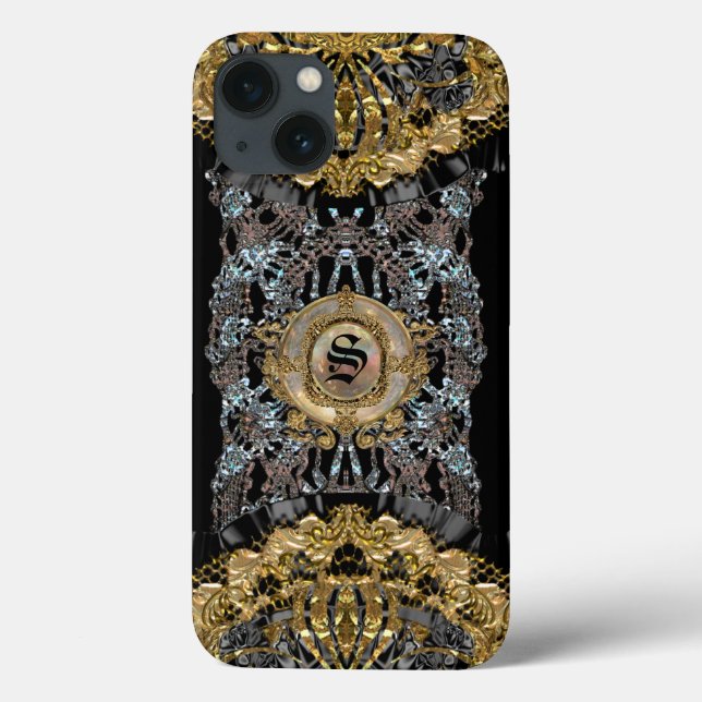 Sojeye Alter Barockstil Case-Mate iPhone Hülle (Rückseite)