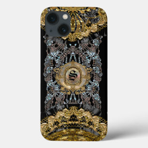 Sojeye Altes Barockstil X Monogramm Case-Mate iPhone Hülle