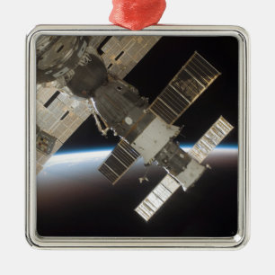 Sojus-Dockingstation 13 Silbernes Ornament