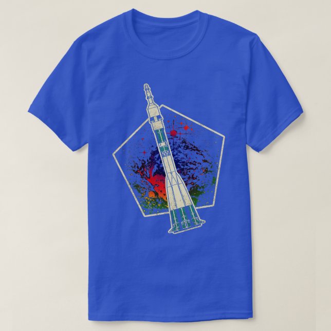 Sojus-Rakete 1 T-Shirt (Design vorne)