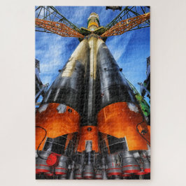 Sojus-Rakete auf Pad Puzzle
