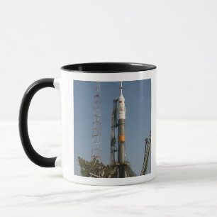 Sojus Rakete kurz nach der Ankunft Tasse