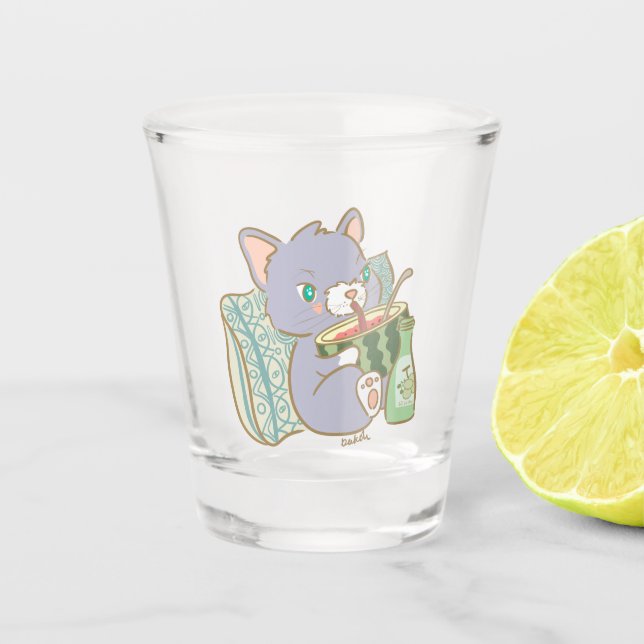 Sojus Schnapsglas (Vorderseite)