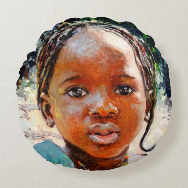 Sokoro 2006 rundes kissen (Vorderseite)