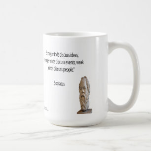 Sokrates & Famous "Minds" Quote Tasse