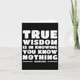 Sokrates Inspiriere die Philosophie des Stoikratst Karte