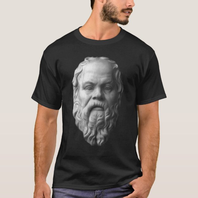 Sokrates, Philosoph T-Shirt (Vorderseite)