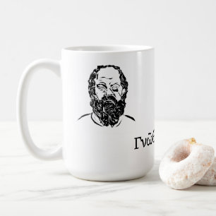Sokrates' Weisheit Kaffeetasse