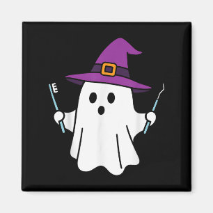 Soky Dentist Ghost Halloween Smile Dental Bootiful Magnet