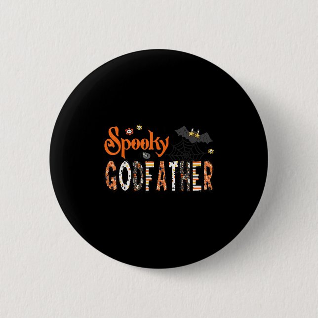 Soky Godfather Halloween One Soky Godfather Life  Button (Vorderseite)