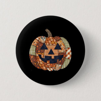 Soky Halloween Pumpkin Patchwork Niedlich Fall Sok Button