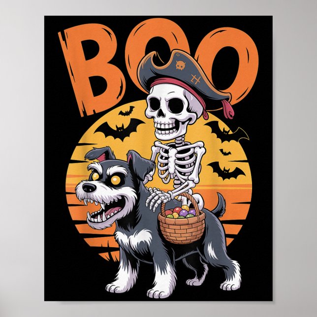 Soky Mini Schnauzer Kostüm Miniatur Schnauzer Ha Poster (Vorne)