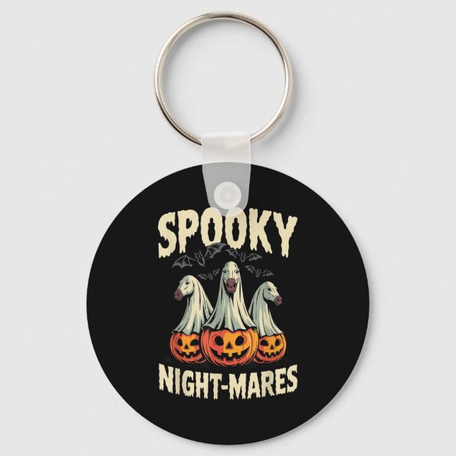 Soky Night-mares Halloween Pferd  Schlüsselanhänger (Vorderseite)