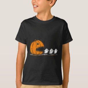 Soky Pumpkin jagen Niedliche Ghosts Halloween Para T-Shirt