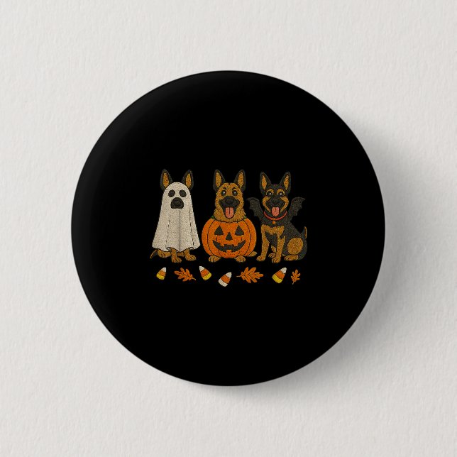Soky Shepherd Squad Deutscher Schäferhund  Button (Vorderseite)