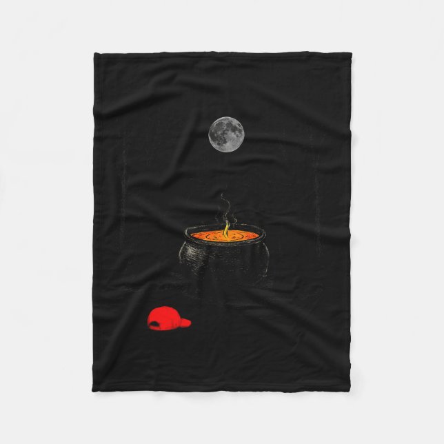 Soky Witch Halloween Feminist Women Rights Against Fleecedecke (Vorderseite)