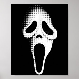 Soky Y Ghost Face Horror Party Maskenumfrage Koste Poster