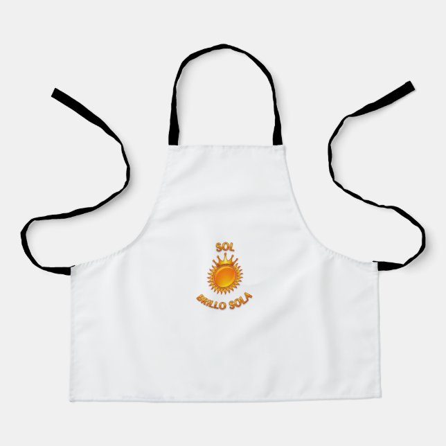 Sol Brillo Sola Logo Apron – Stylish Kitchen & Coo Schürze (Vorderseite)