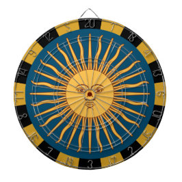 Sol De Mayo Dartboard & Flag Dartboard / Game-Boar Dartscheibe