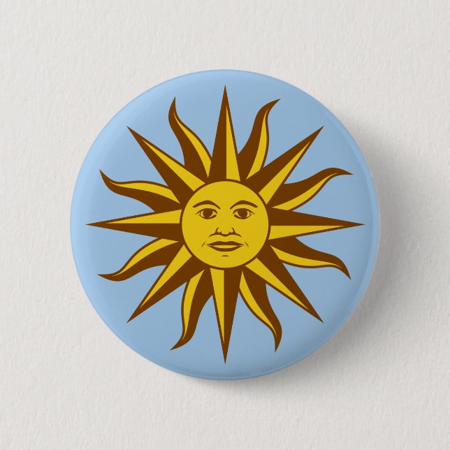 Sol de Mayo - URUGUAY Button (Vorderseite)