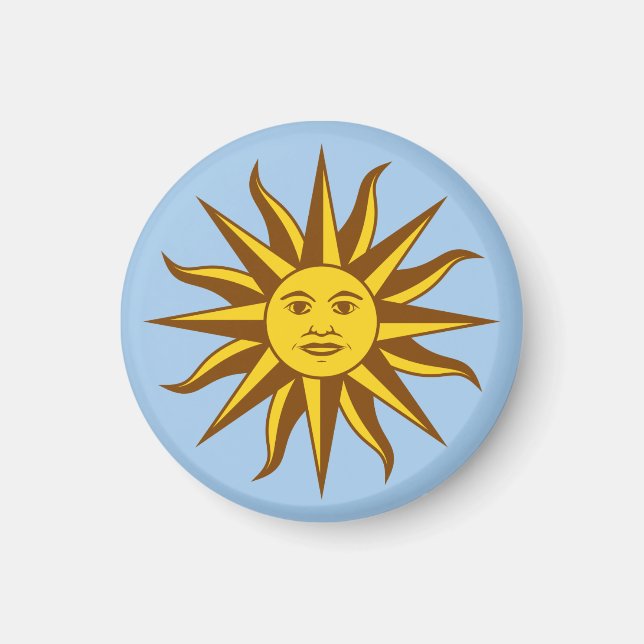 Sol de Mayo - URUGUAY Magnet (Vorne)