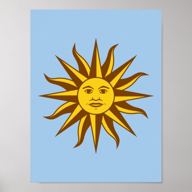 Sol de Mayo - URUGUAY Poster (Vorne)