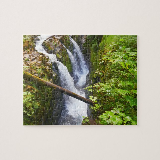 Sol Duc Falls I at Olympic National Park Puzzle (Horizontal)