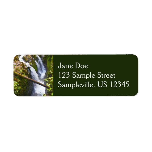 Sol Duc Falls I im Olympic-Nationalpark (Vorne)