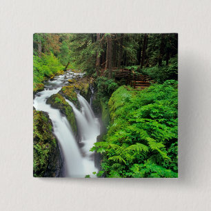 Sol Duc Falls im Olympic National Park in Button