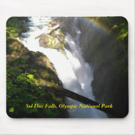 Sol Duc Falls Mouse Pad Mousepad