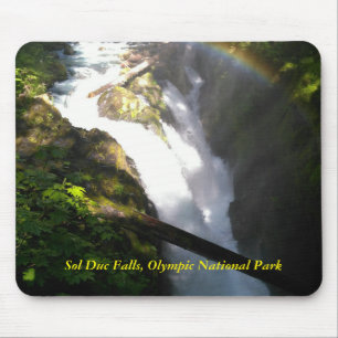 Sol Duc Falls Mouse Pad Mousepad