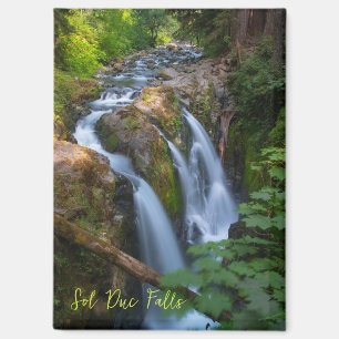 Sol Duc Falls Olympic National Park Washington Magnet